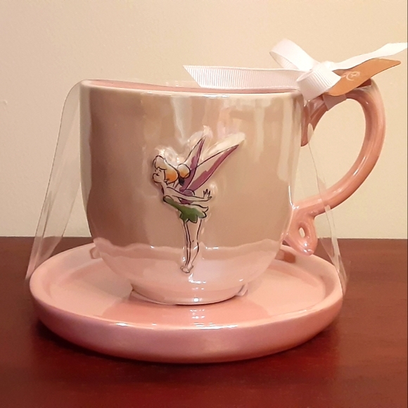 Rae Dunn Other - Rae Dunn Tinkerbell Teacup & Saucer Set